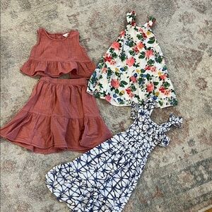 Girls 4T Summer Dress Set